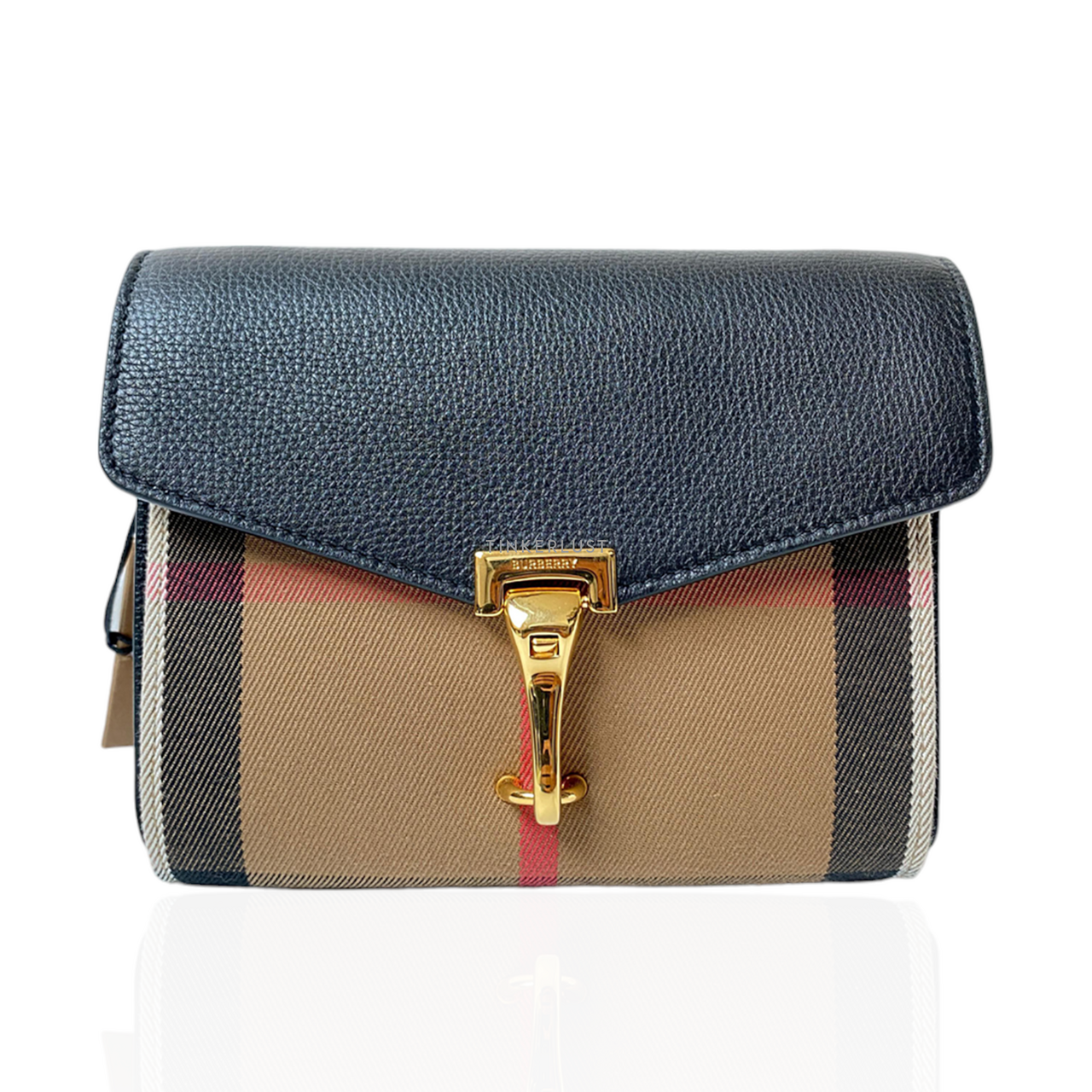 Small macken vintage hot sale check crossbody bag